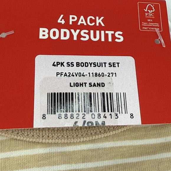 Puma One Piece Baby Bodysuit 4 Piece Set 6-9 Months - Picture 8 of 9